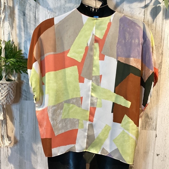 enThread Abstract Print Blouse - Picture 5 of 9